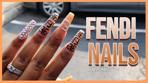 How To Fendi Nail Art Inspired Tutorial .